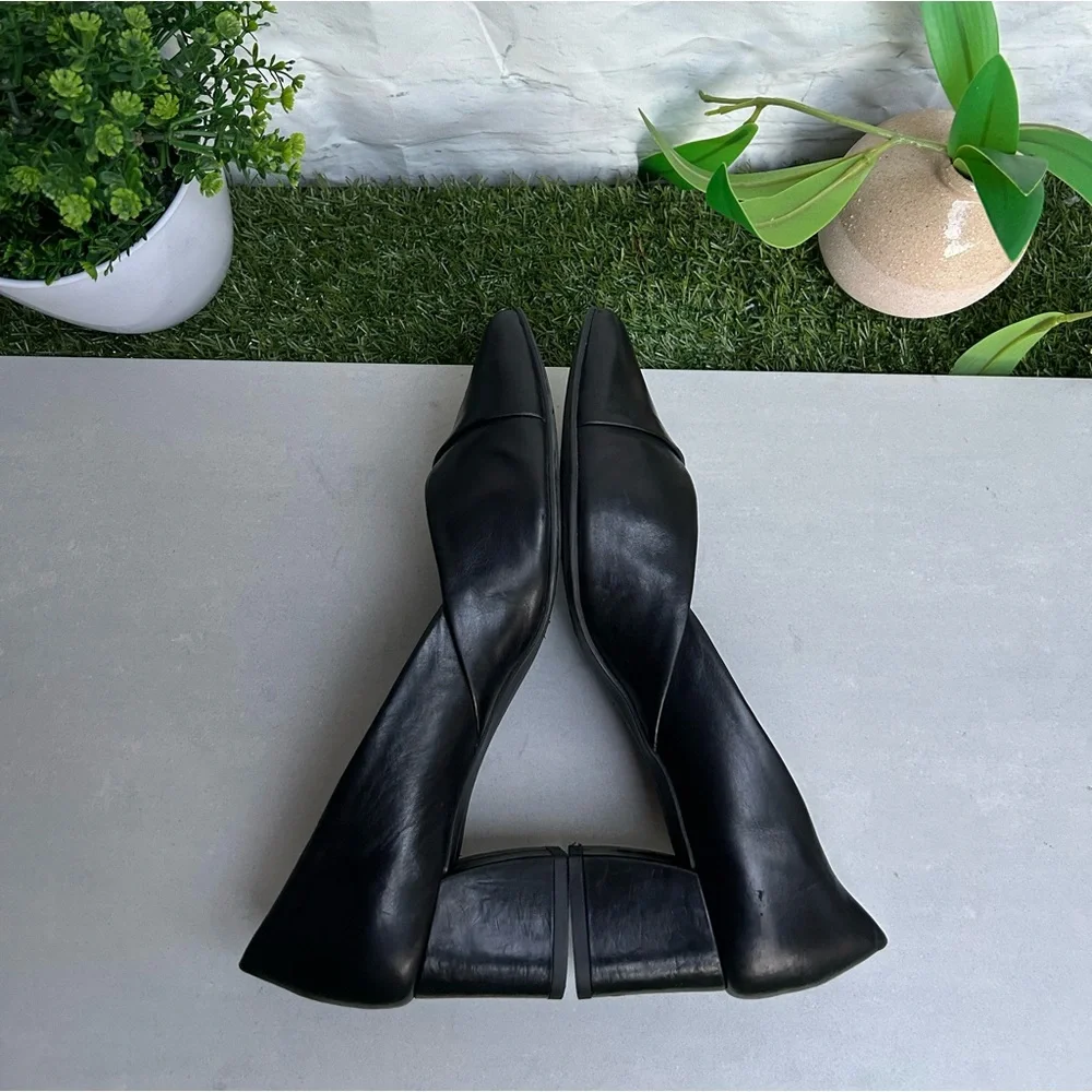 PAUL GREEN🔴black Leather pumps Size UK 5 US 7.5 gently used - Picture 9 of 16